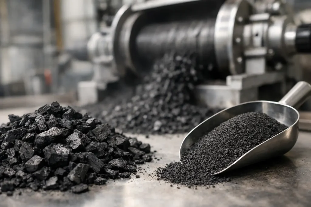 Biochar Milling for Consistent Particle Size