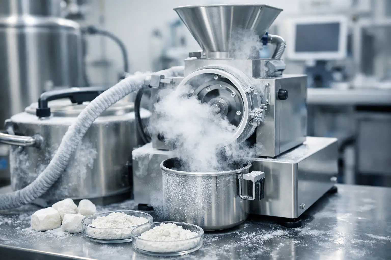 Cryogenic Mills for Heat-Sensitive Materials