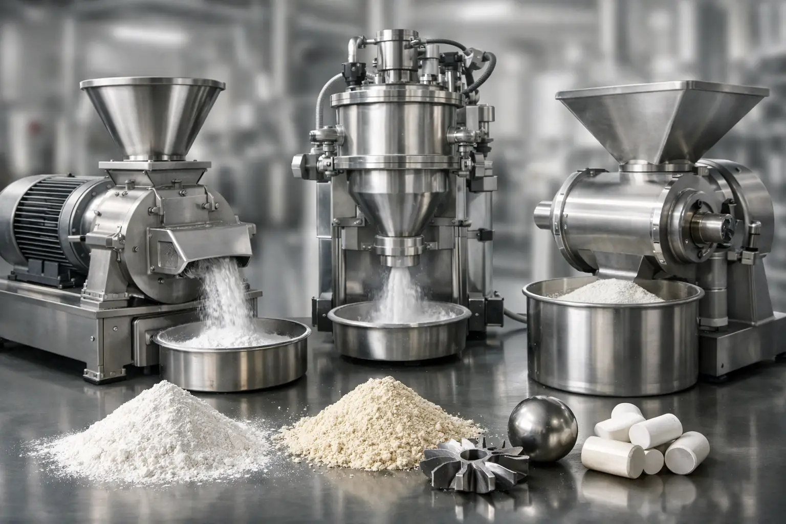 Powder Milling Equipment Selection Factors