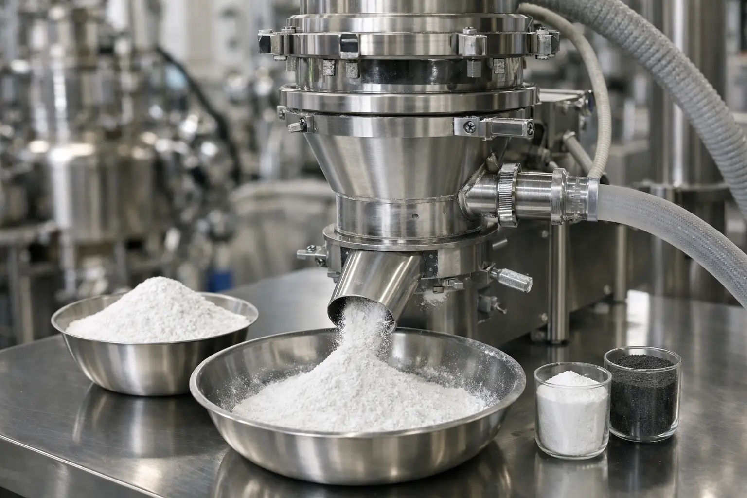 what mill is best for battery powders in production