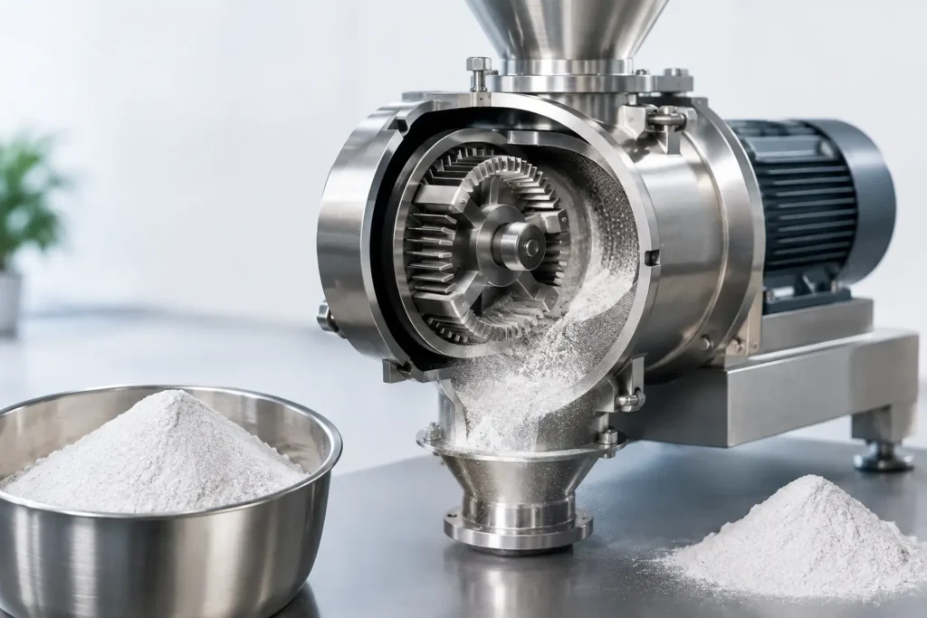 best equipment for powder deagglomeration