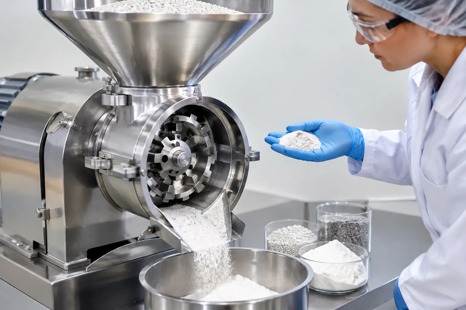 how to size size reduction equipment