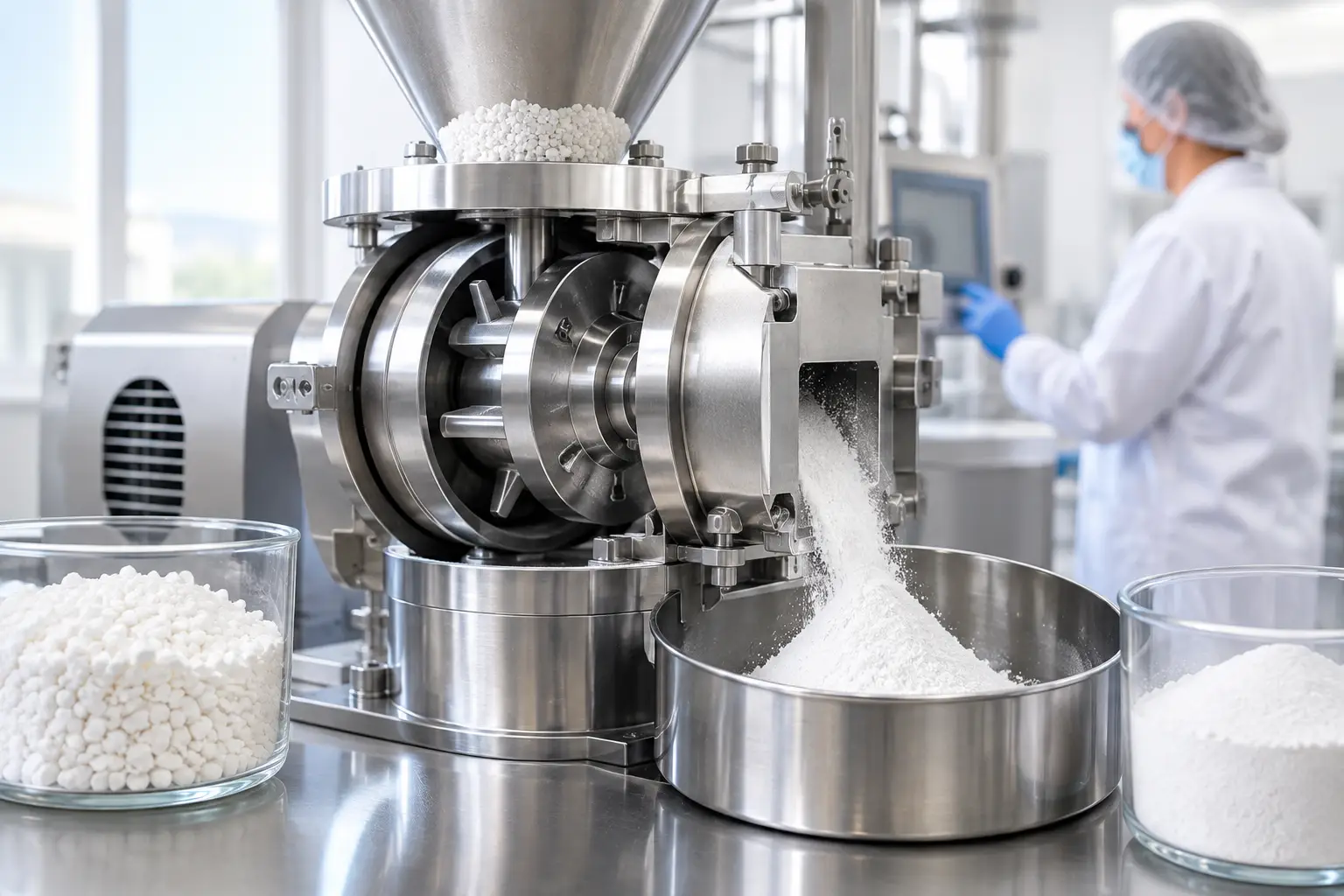 pharma mill upgrade example for better production