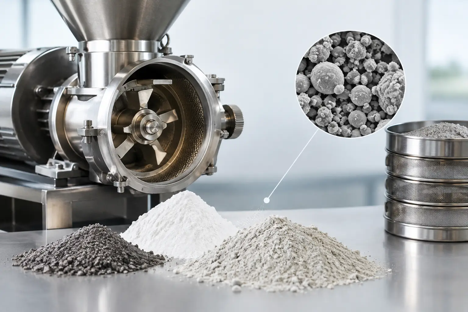 how particle sizing controls production performance