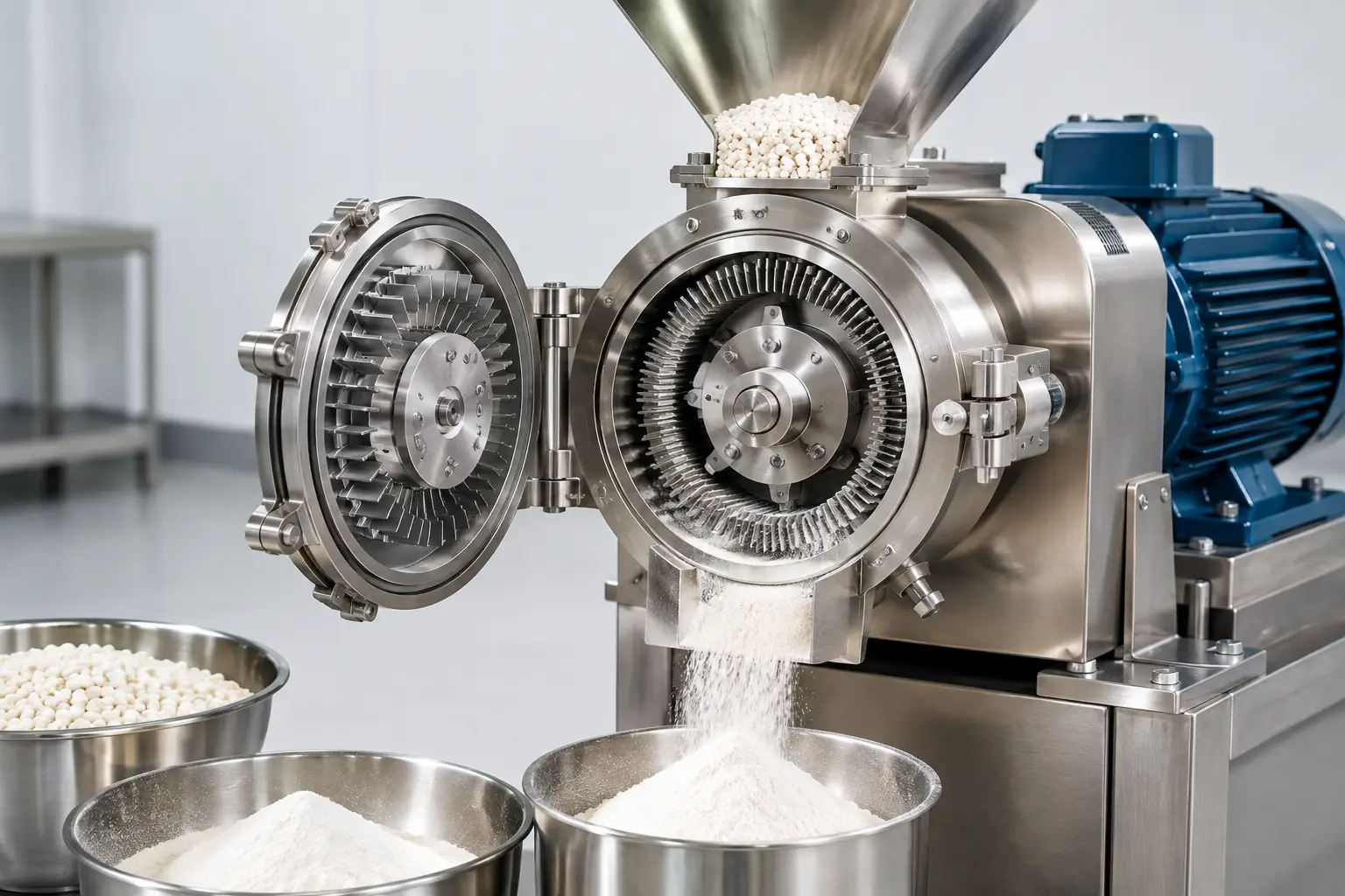 what is a pin mill how it works in production
